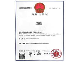 Gaosen Plastics-Trademark Certificate